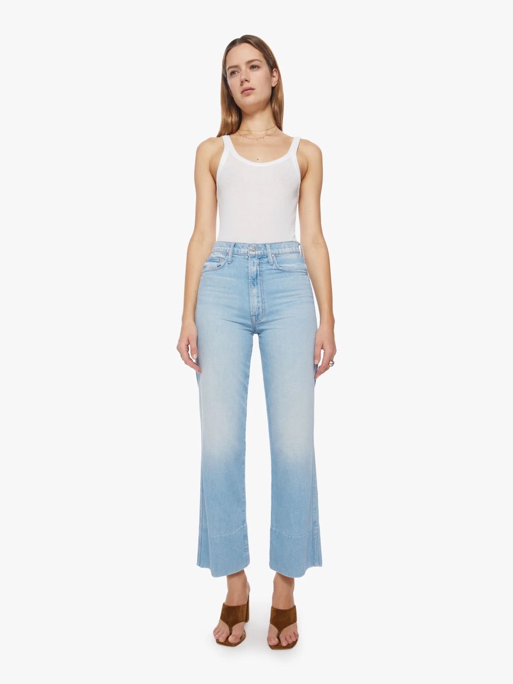 Mother Superior - The Maven Wide Hem Ankle - Unripped